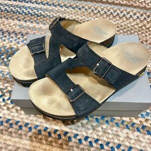 Dansko Black Sandals